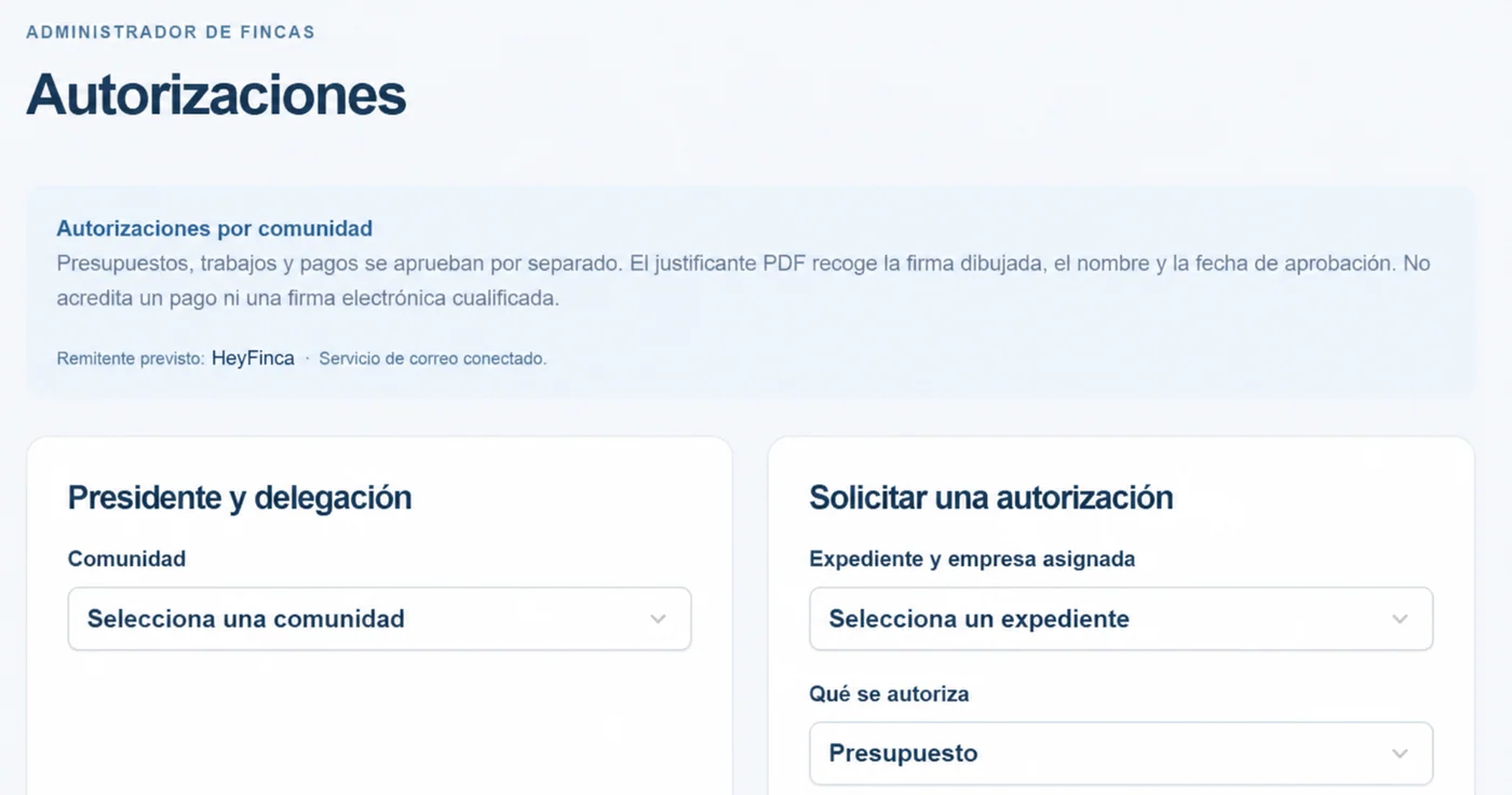 Cada aprobación deja constancia. Panel real de la CRM sin registros